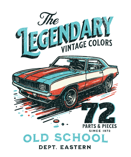 Old School Oversized T-Shirt - (Men)