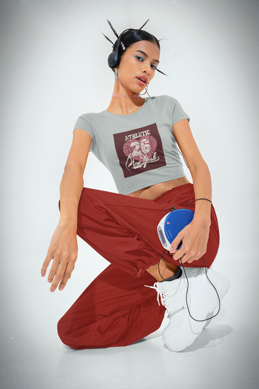 Athletic Crop Top - Women