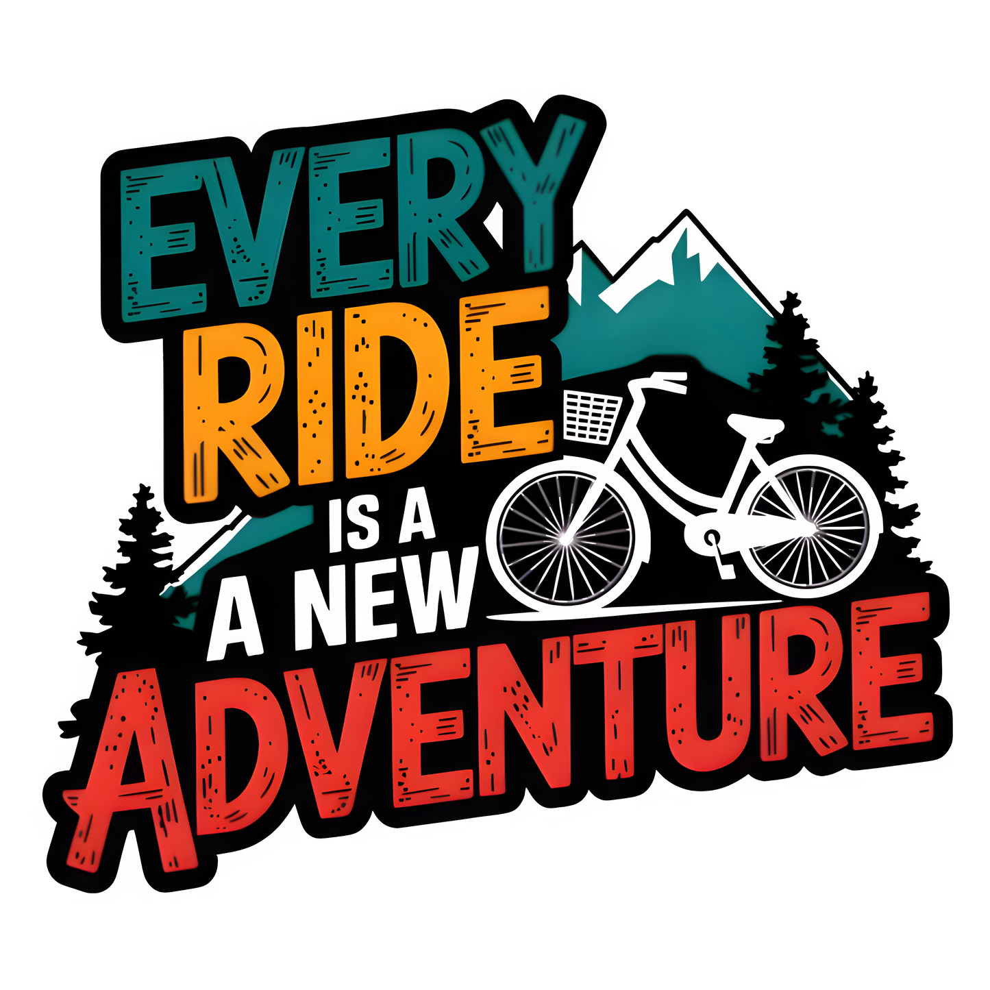 Every Ride is Adventure Classic T-Shirt - (M)