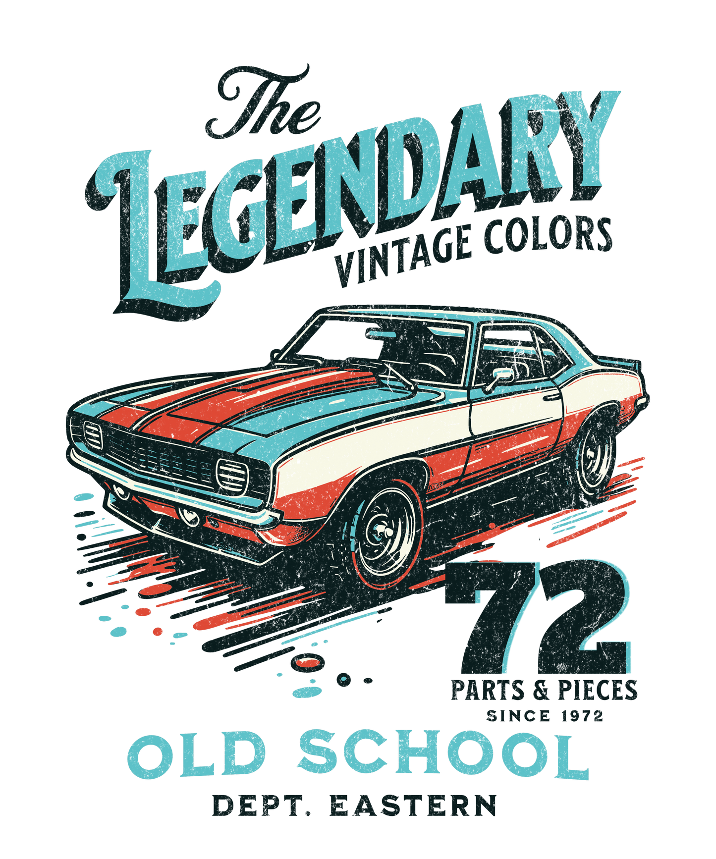 Old School Oversized T-Shirt - (Men)