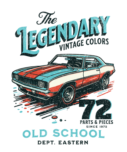 Old School Oversized T-Shirt - (Men)