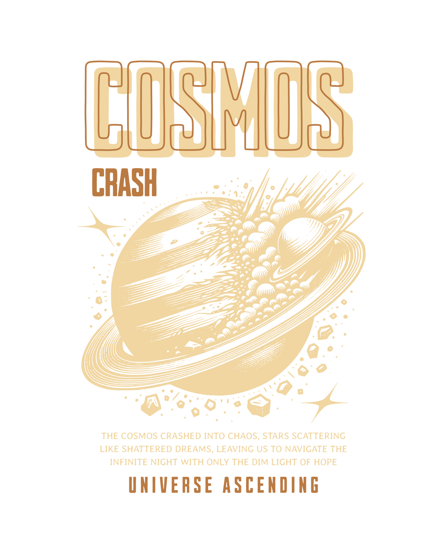 Cosmos Oversized T-Shirt - (Men)