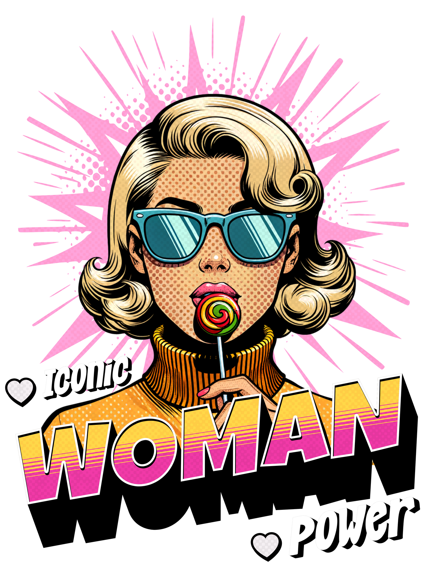 Iconic Woman Oversized T-Shirt