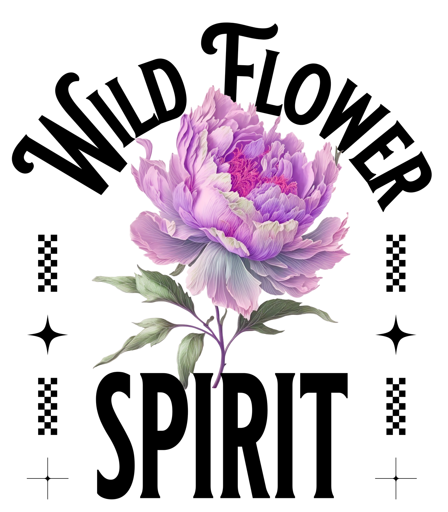 Wild Flower Oversized Women T-Shirt