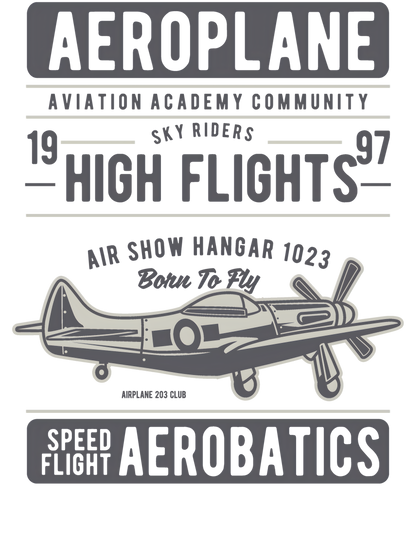 Aerobatic Classic T-Shirt -(Men)