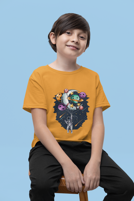 Balloon Space Boy's T-Shirt