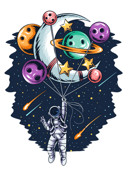 Balloon Space Boy's T-Shirt