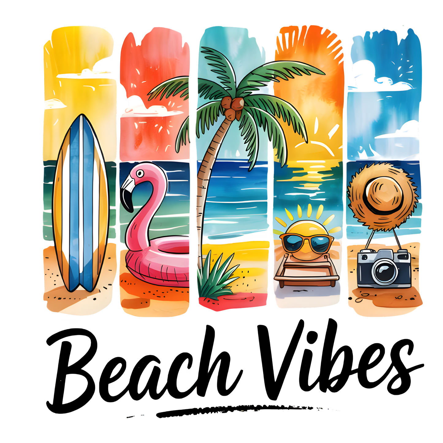 Beach Vibes Crop Top - (Women)