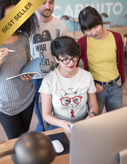 Business Cat T-Shirt - (Women)