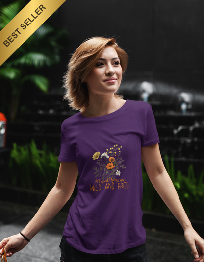 Wild & Free T-Shirt - (Women)