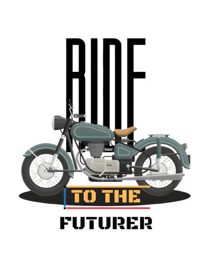 Ride To Future T-Shirt - (Men)