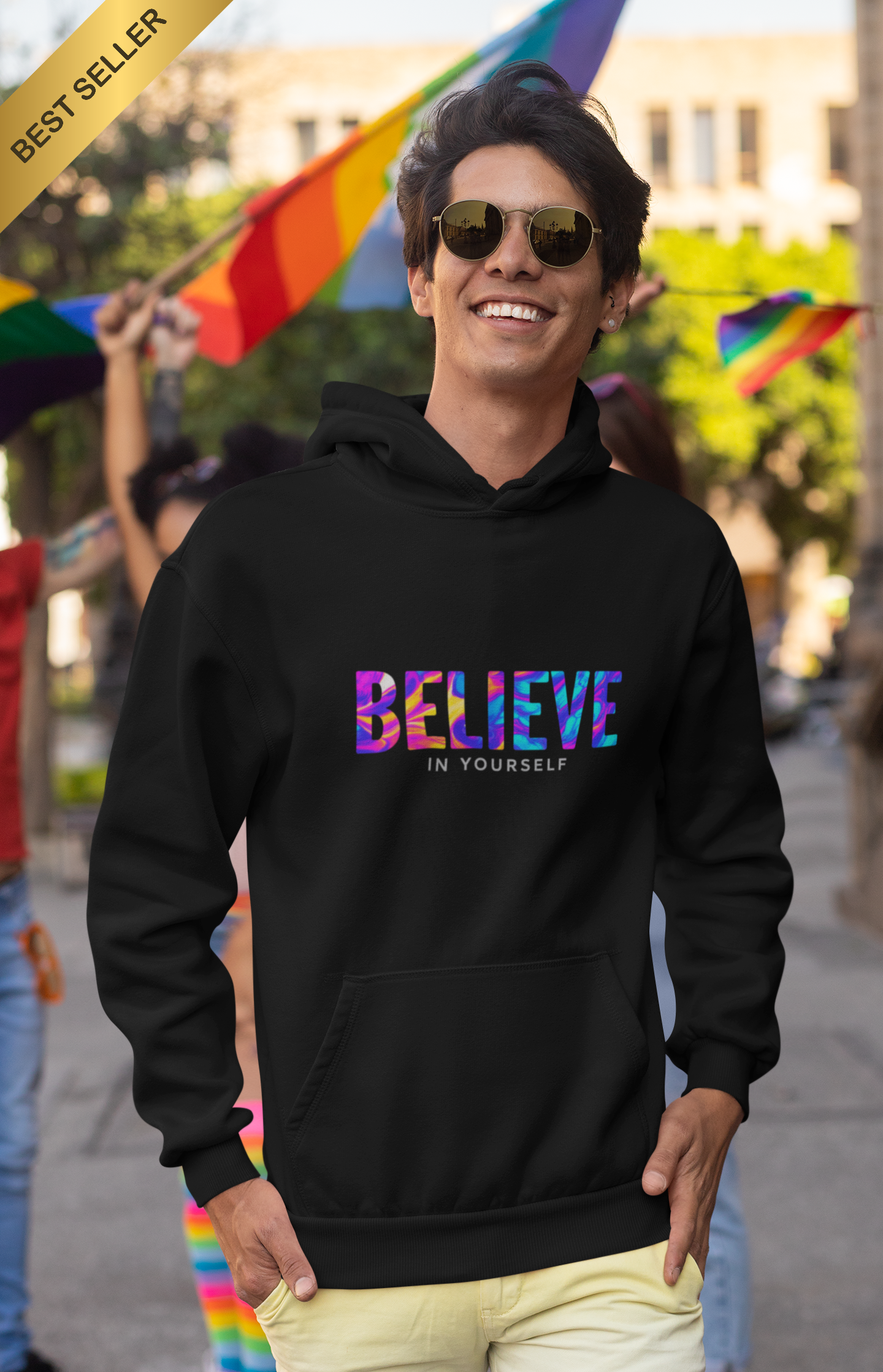 Believe in Yrself Unisex Hoodie