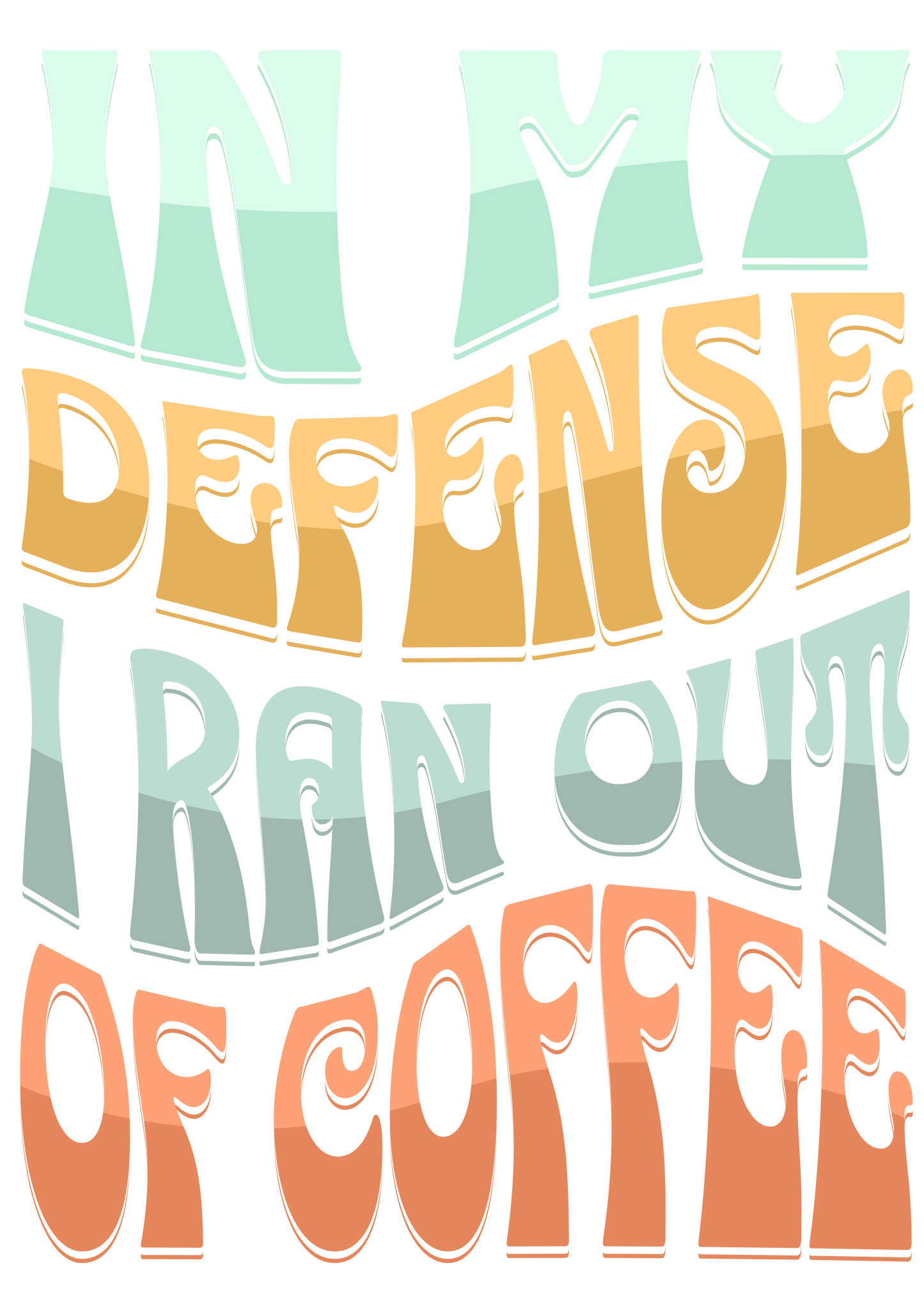 Coffee Oversized T-Shirt