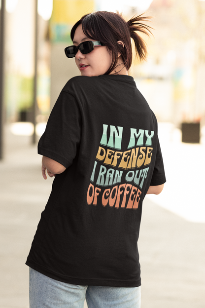 Coffee Oversized T-Shirt