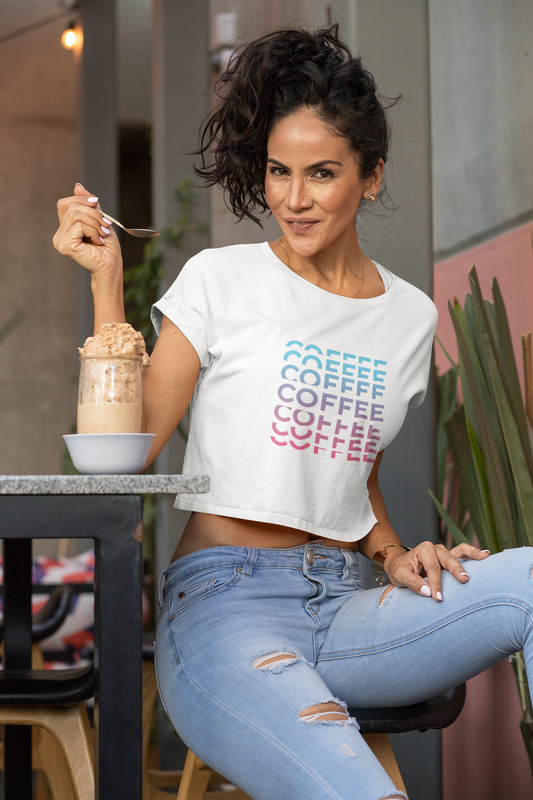Coffee Lover Women Crop Top