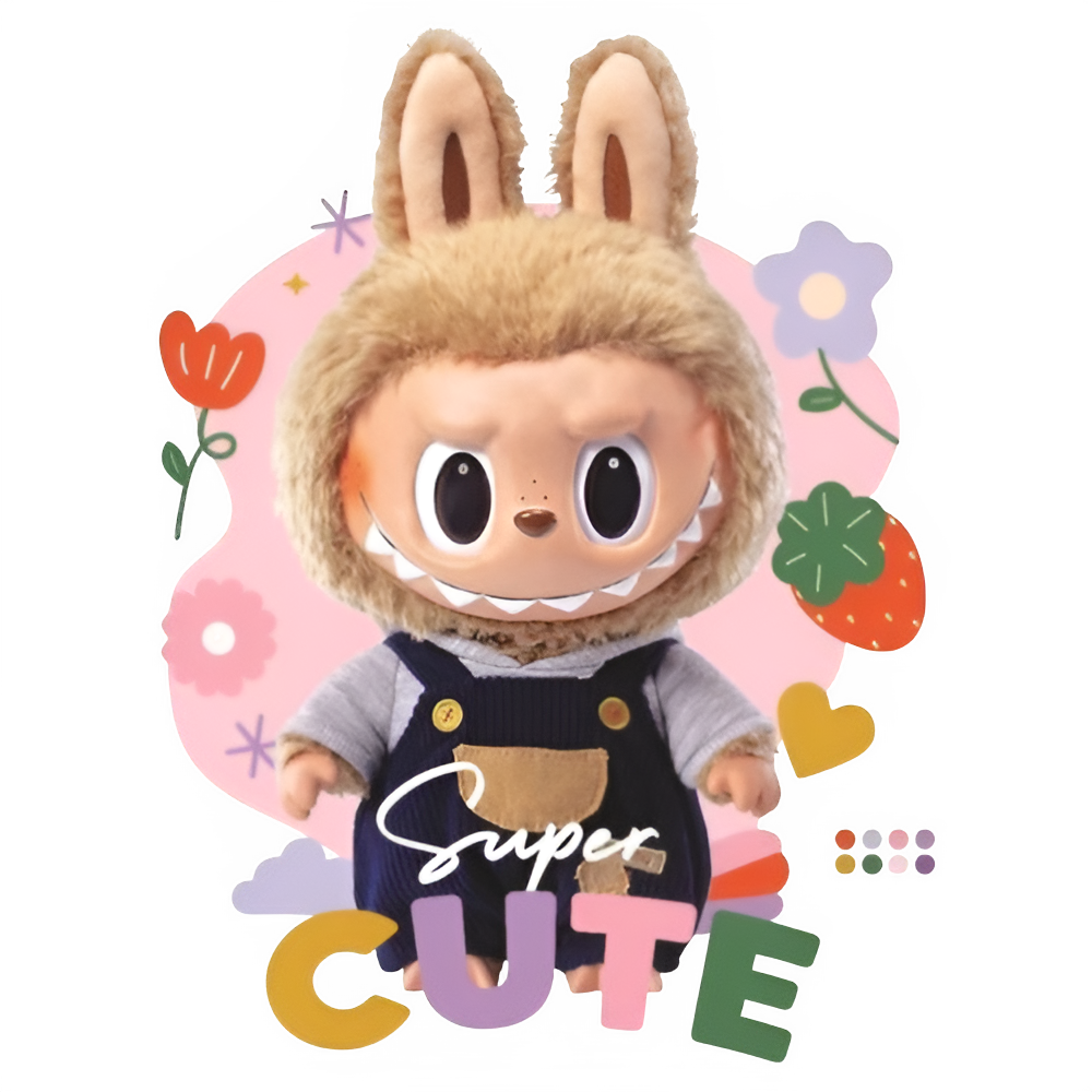 Cute Labubu Girl's T-Shirt