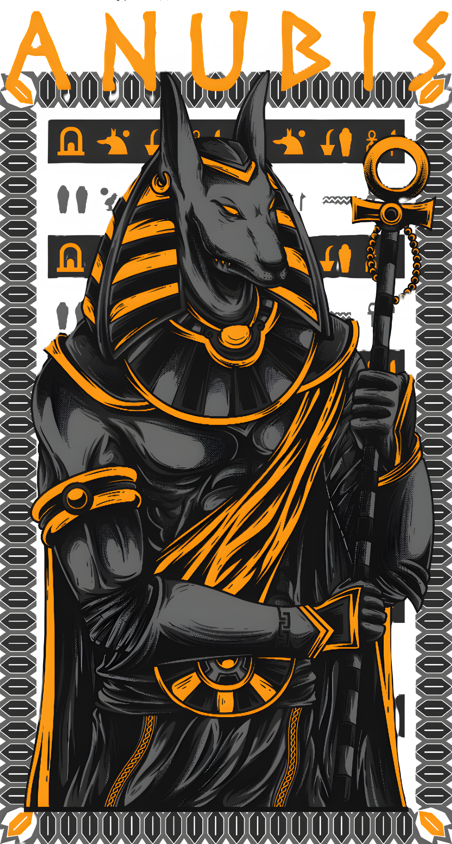 Anubis Oversized T-Shirt - (Men)