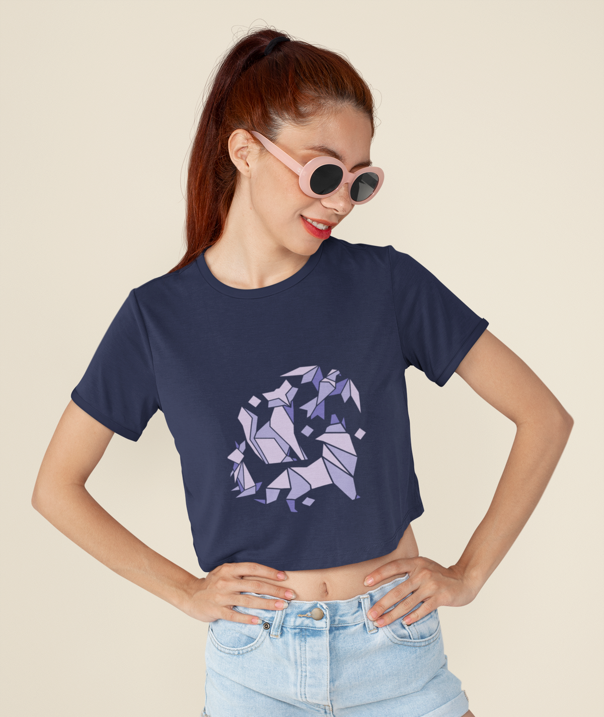 Eagle Crop Top - Women