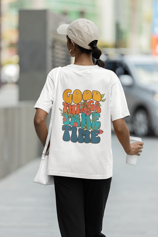 Good Things Oversized Women T-Shirt