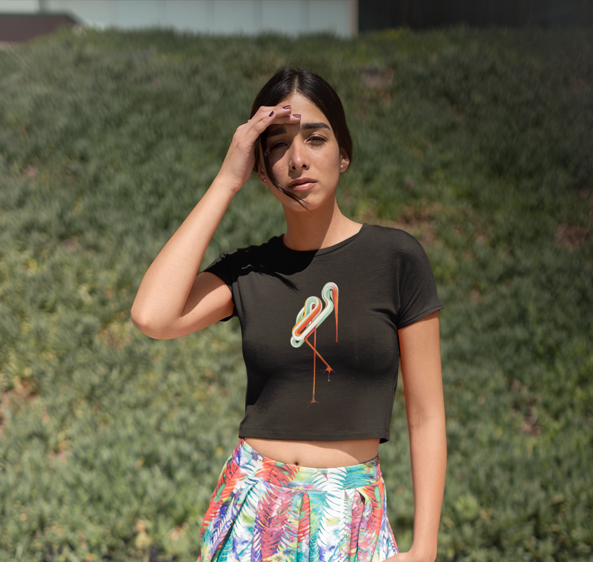 Groovy Crop Top - Women
