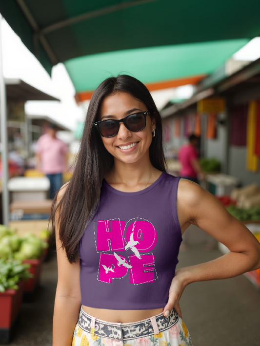 Hope Crop Tank - Women