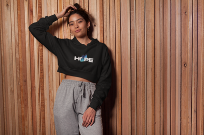 Hope Female Cropped Hoodie