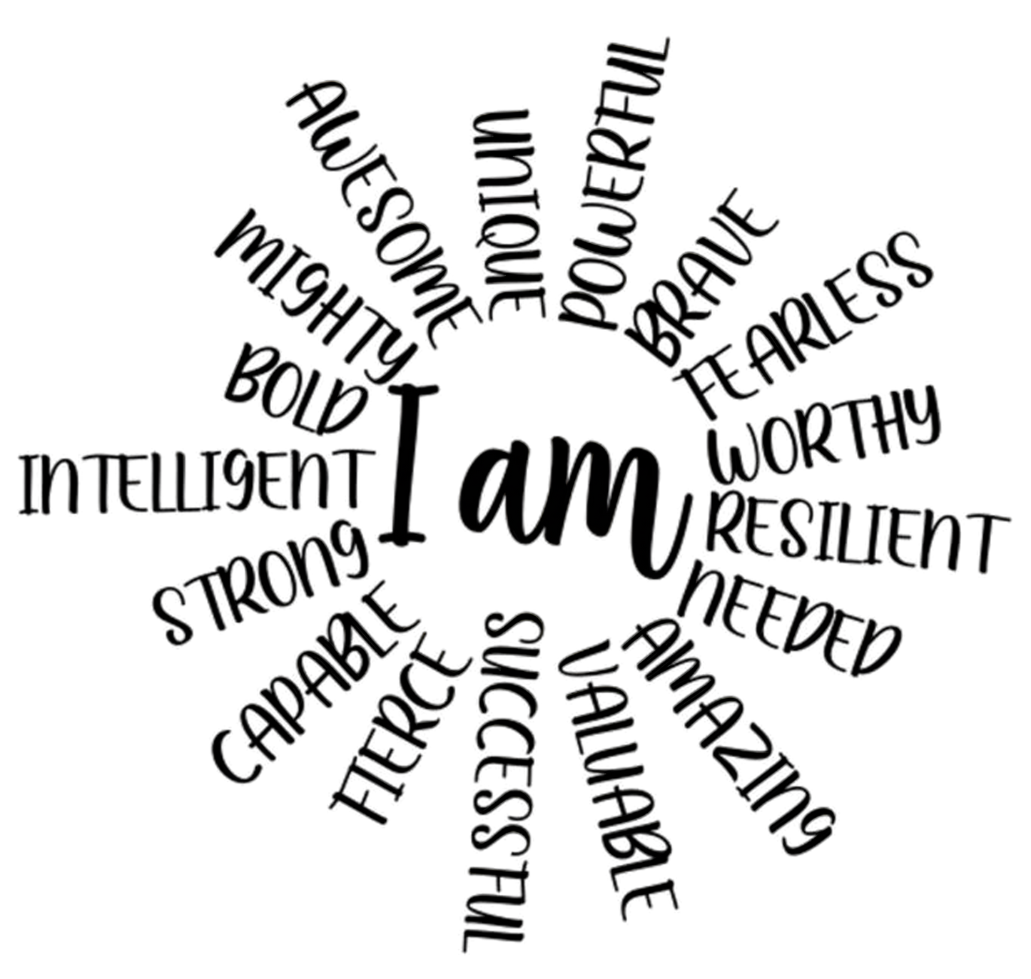 Iam Powerful T-Shirt - Women