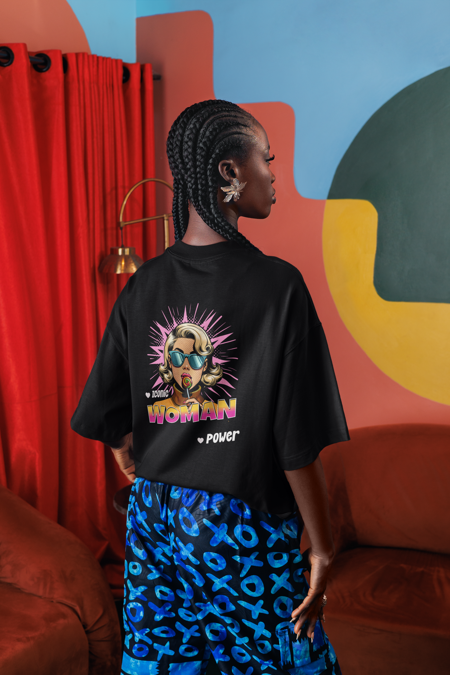 Iconic Woman Oversized T-Shirt