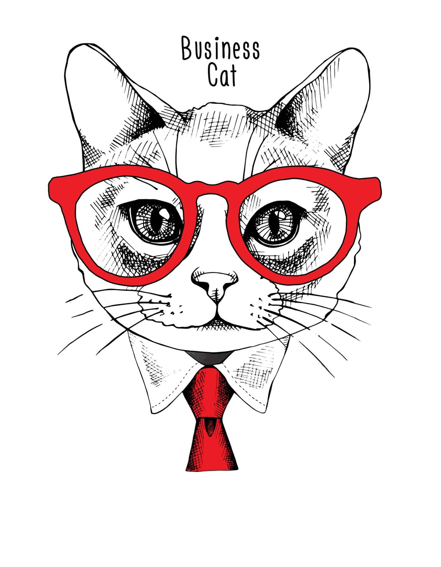 Business Cat T-Shirt - (Women)