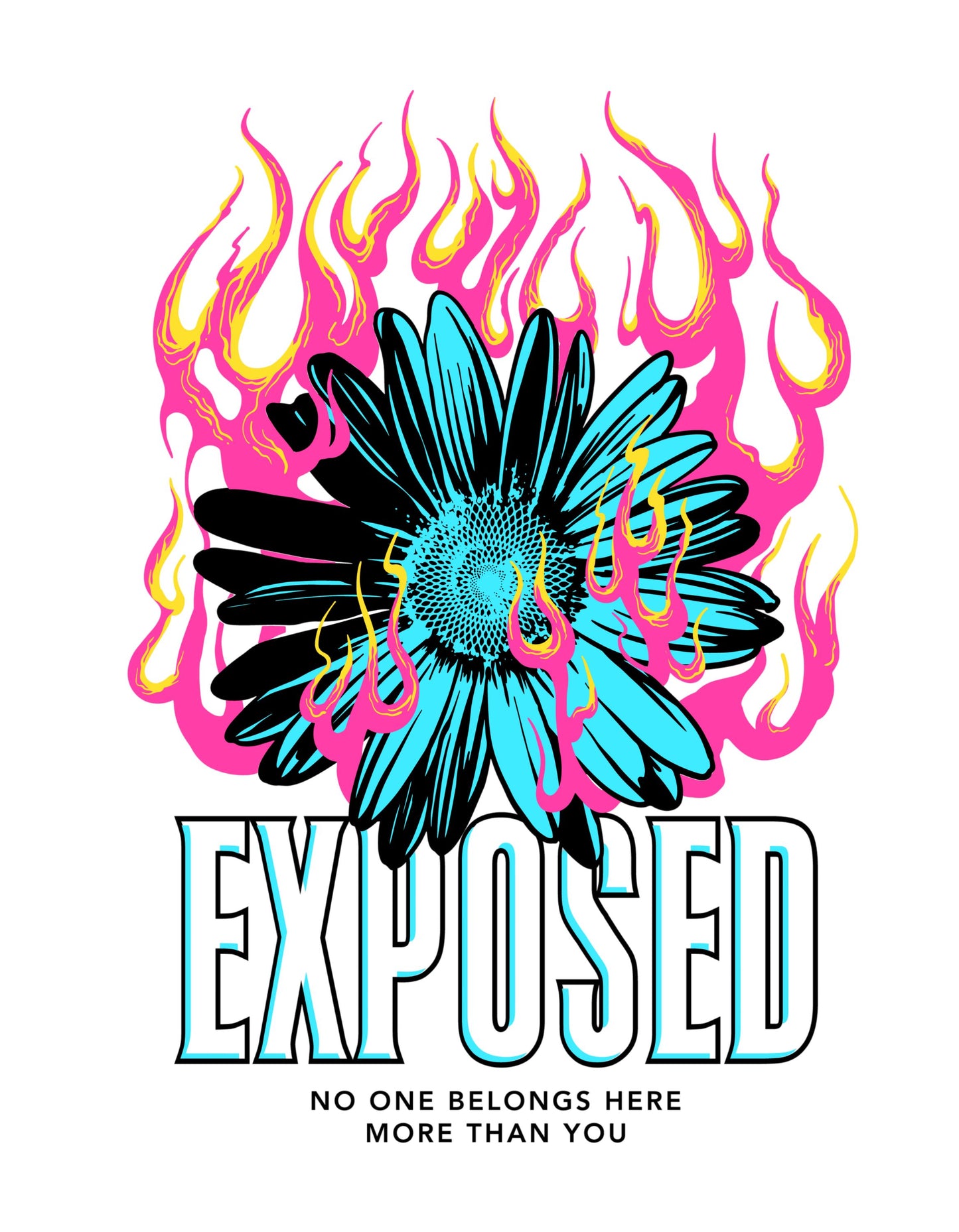 Exposed Oversized T-Shirt - (Women)