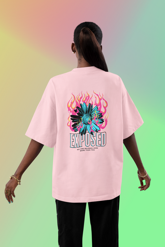 Exposed Oversized T-Shirt - (Women)