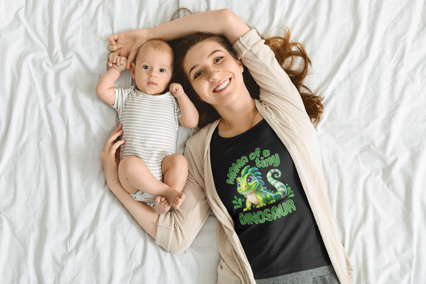 Mama of Dino T-Shirt - (Women)