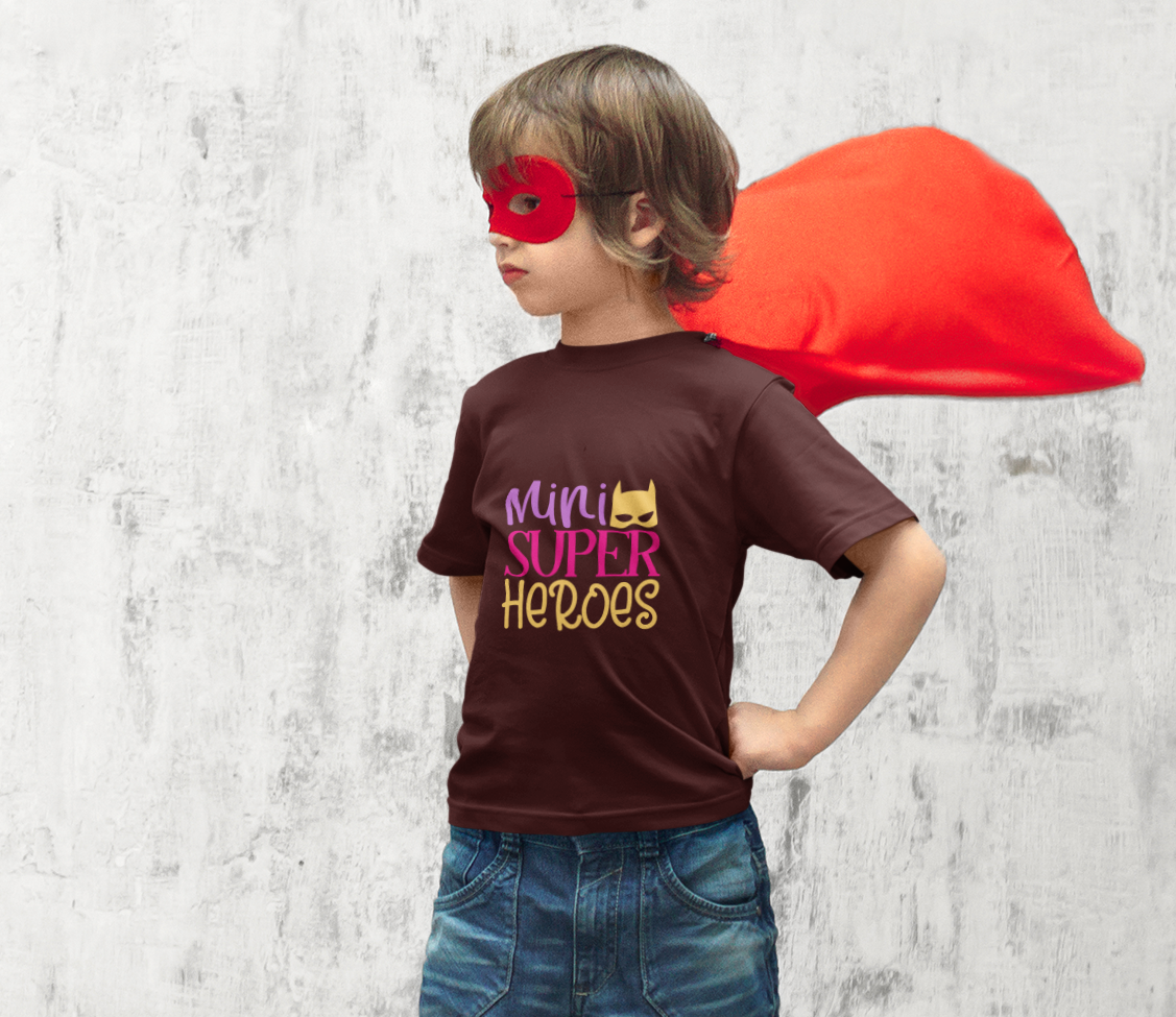 Mini Super Hero's Boy's T-Shirt