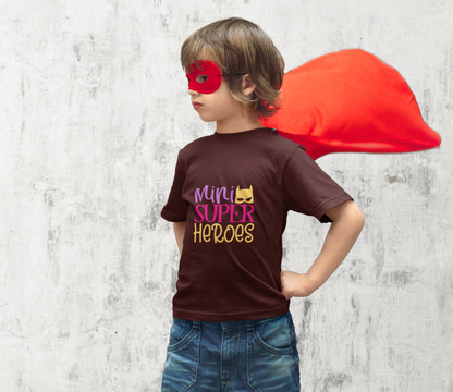 Mini Super Hero's Boy's T-Shirt