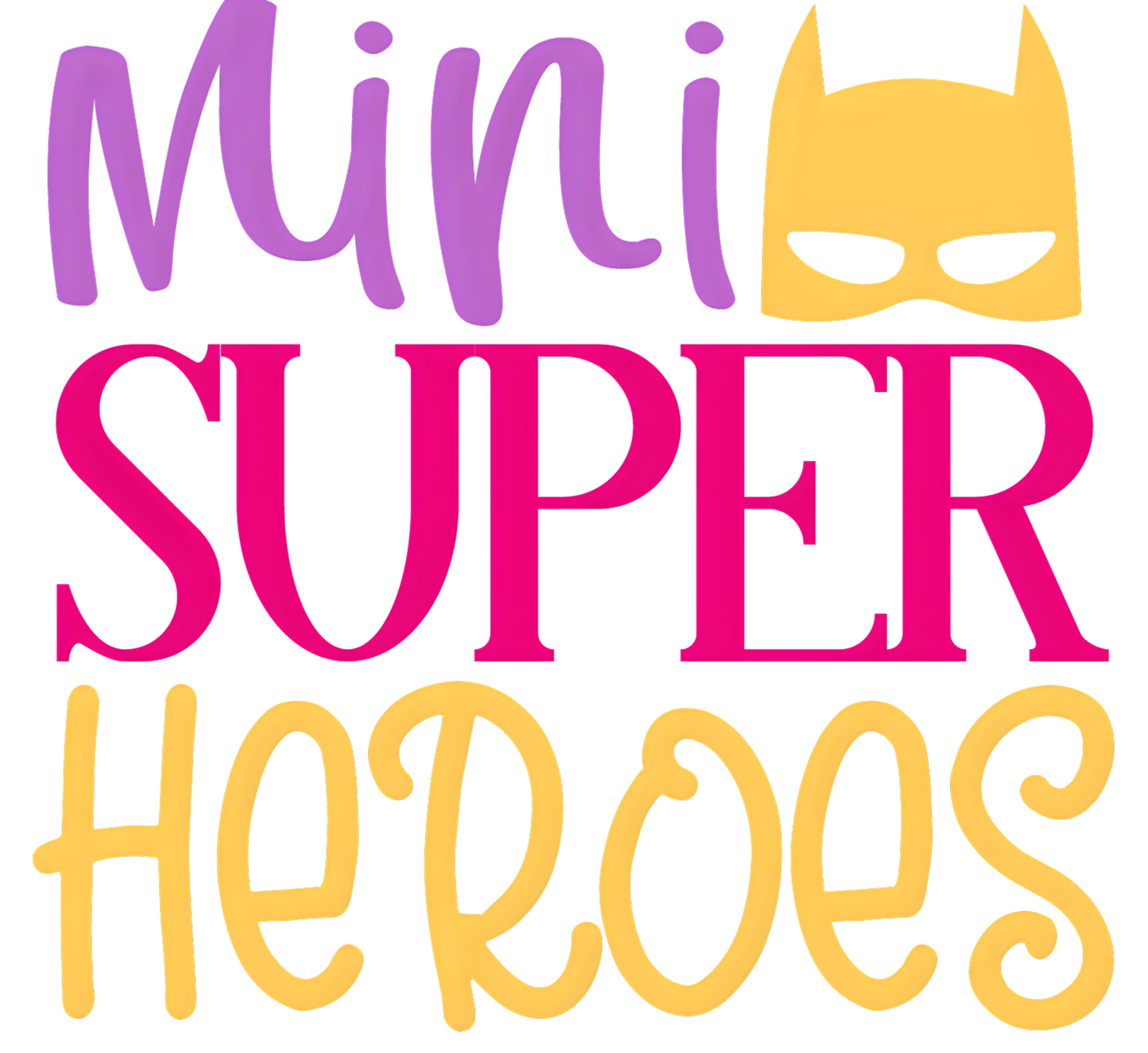 Mini Super Hero's Boy's T-Shirt