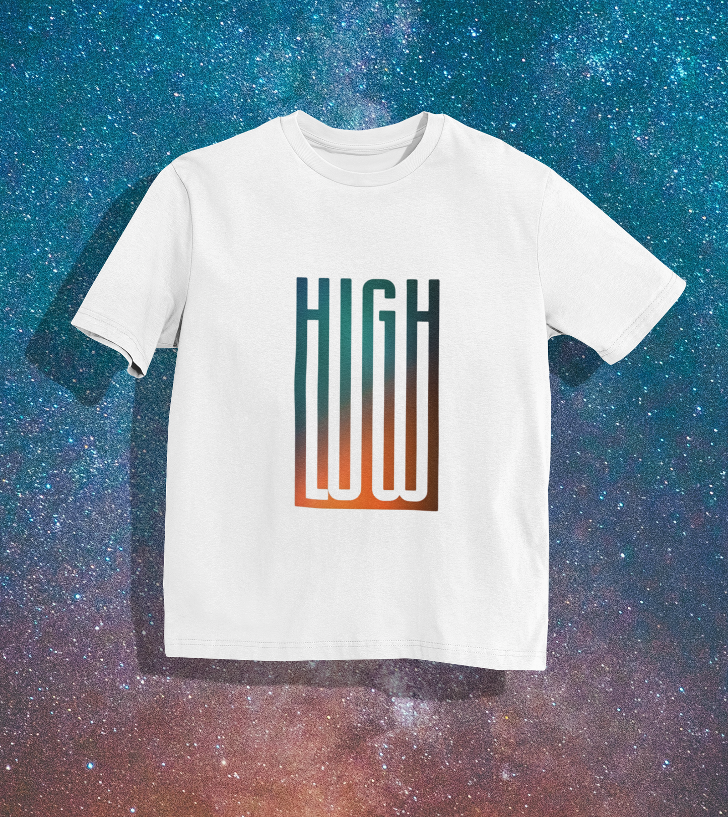 High Low Oversized T-Shirt-Men