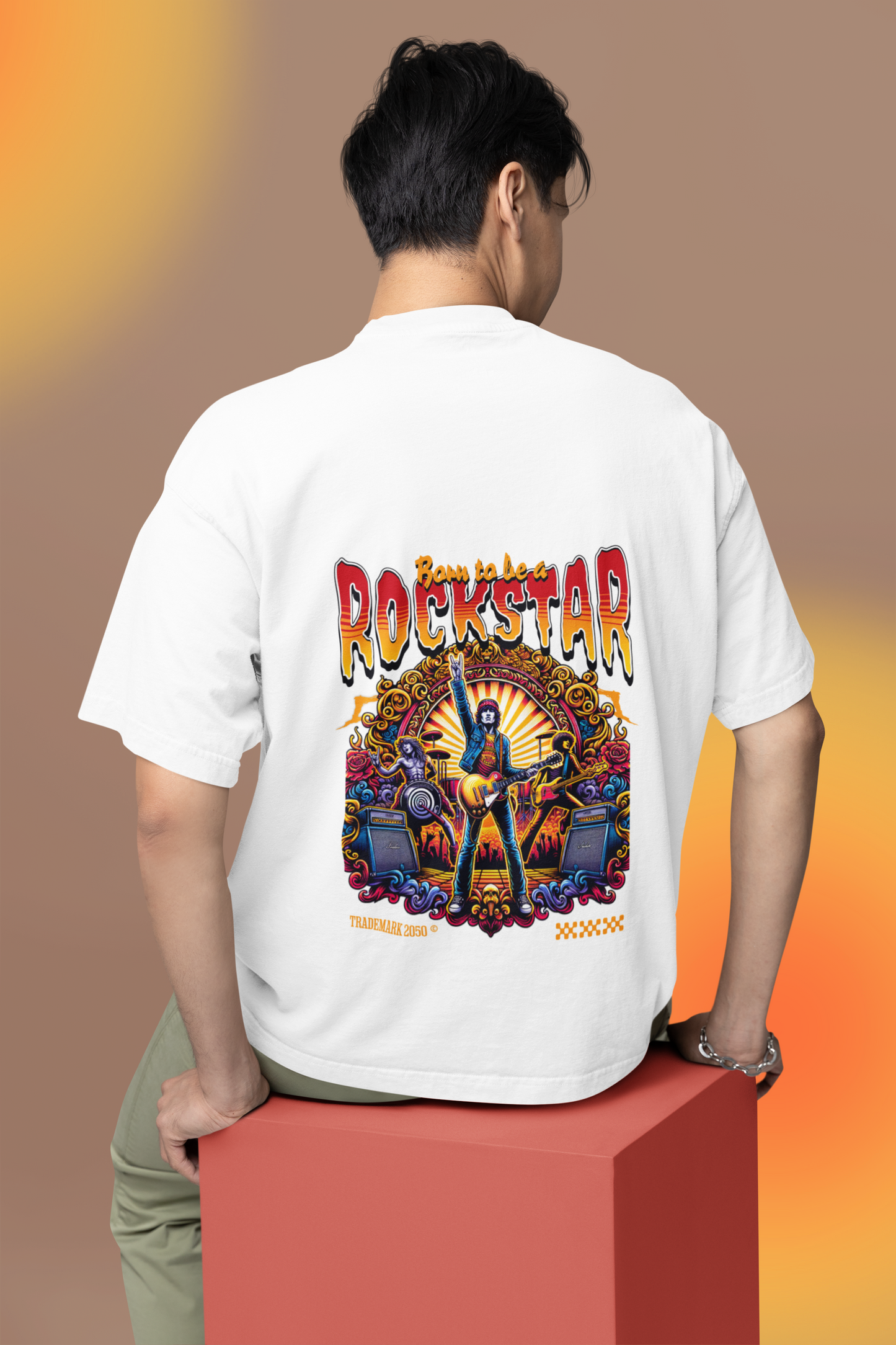 Rockstar Oversized T-Shirt - (Men)