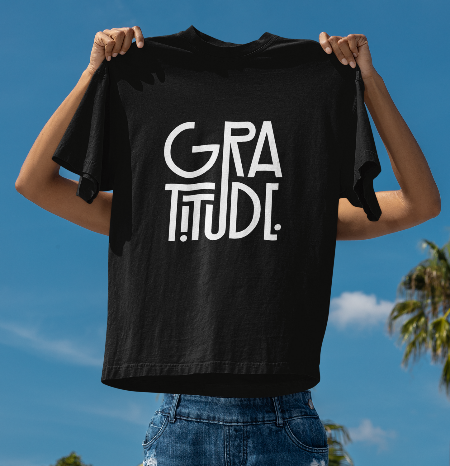 Gratitude Oversized T-Shirt -Men