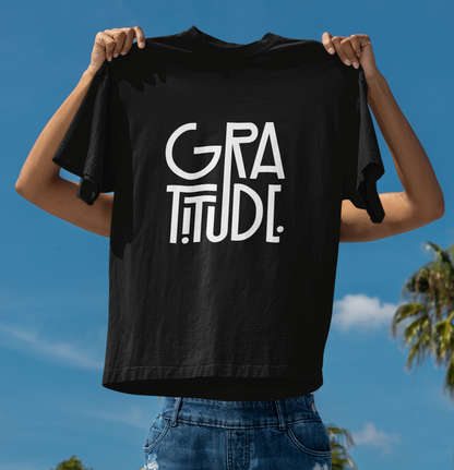 Gratitude Oversized T-Shirt -Men