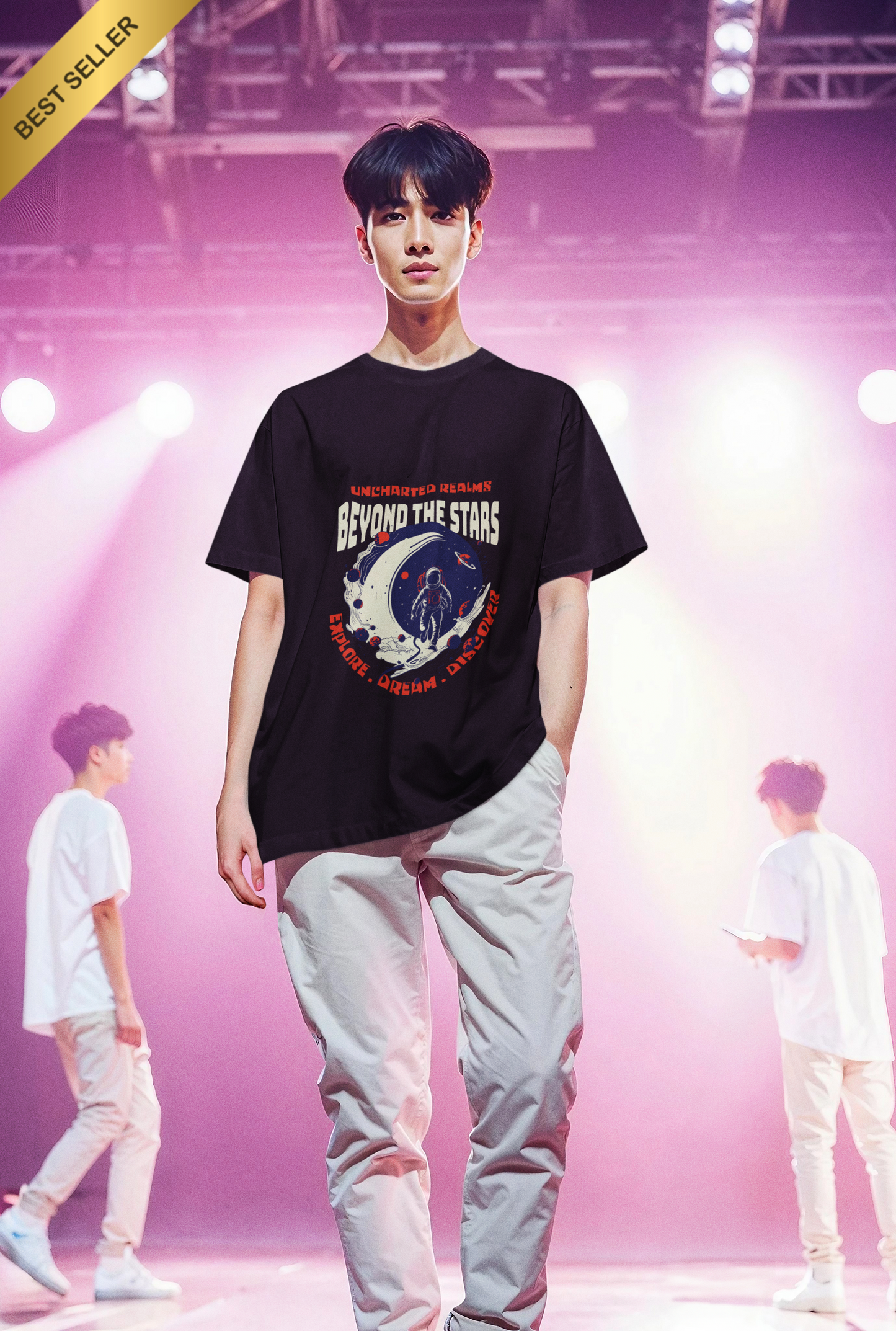 Beyond Stars Oversized T-Shirt - (Men)