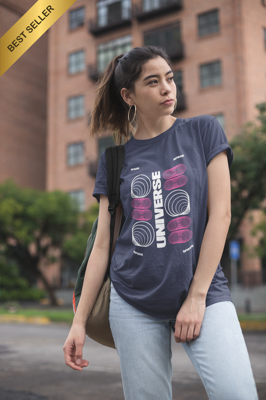 Universe Oversized T-Shirt - (Women)