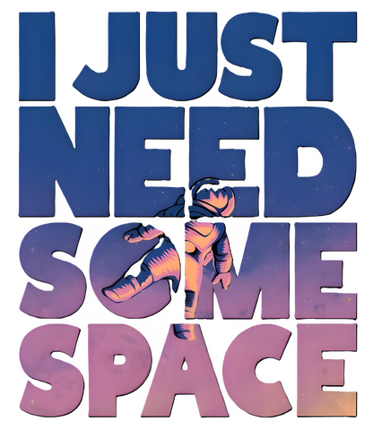 Need Space Classic T-Shirt-(Men)
