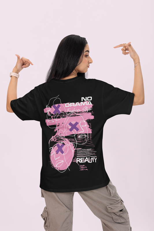 No Drama Oversized T-Shirt - (Women)