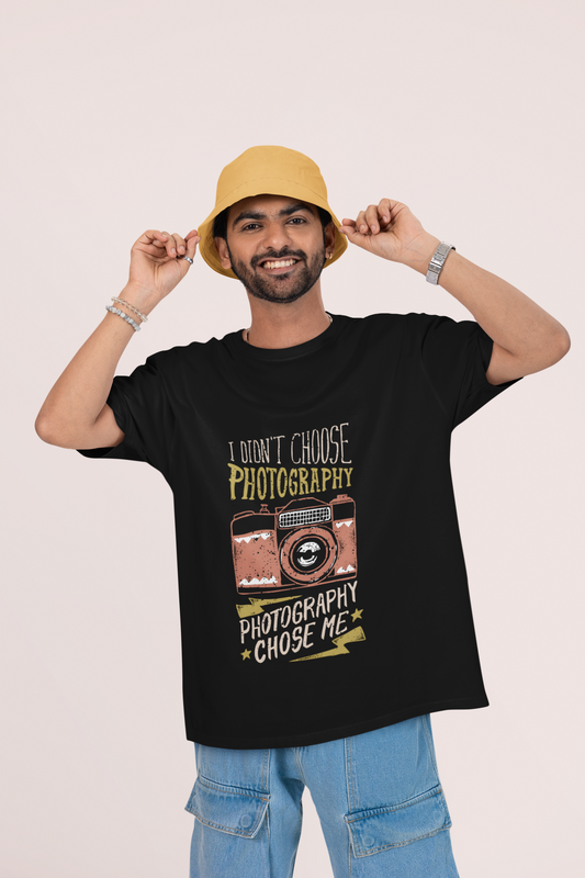 Photography Oversized T-Shirt - (Men)