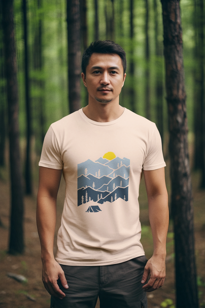Mountains Classic T-Shirt - (Men)