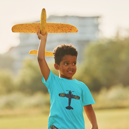 Eat-Sleep-Fly Boy's T-Shirt
