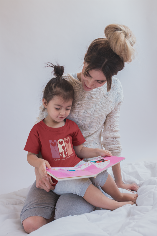 Love you Mom Girl's  T-Shirt