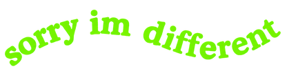 Sorry I'm Female Cropped Hoodie