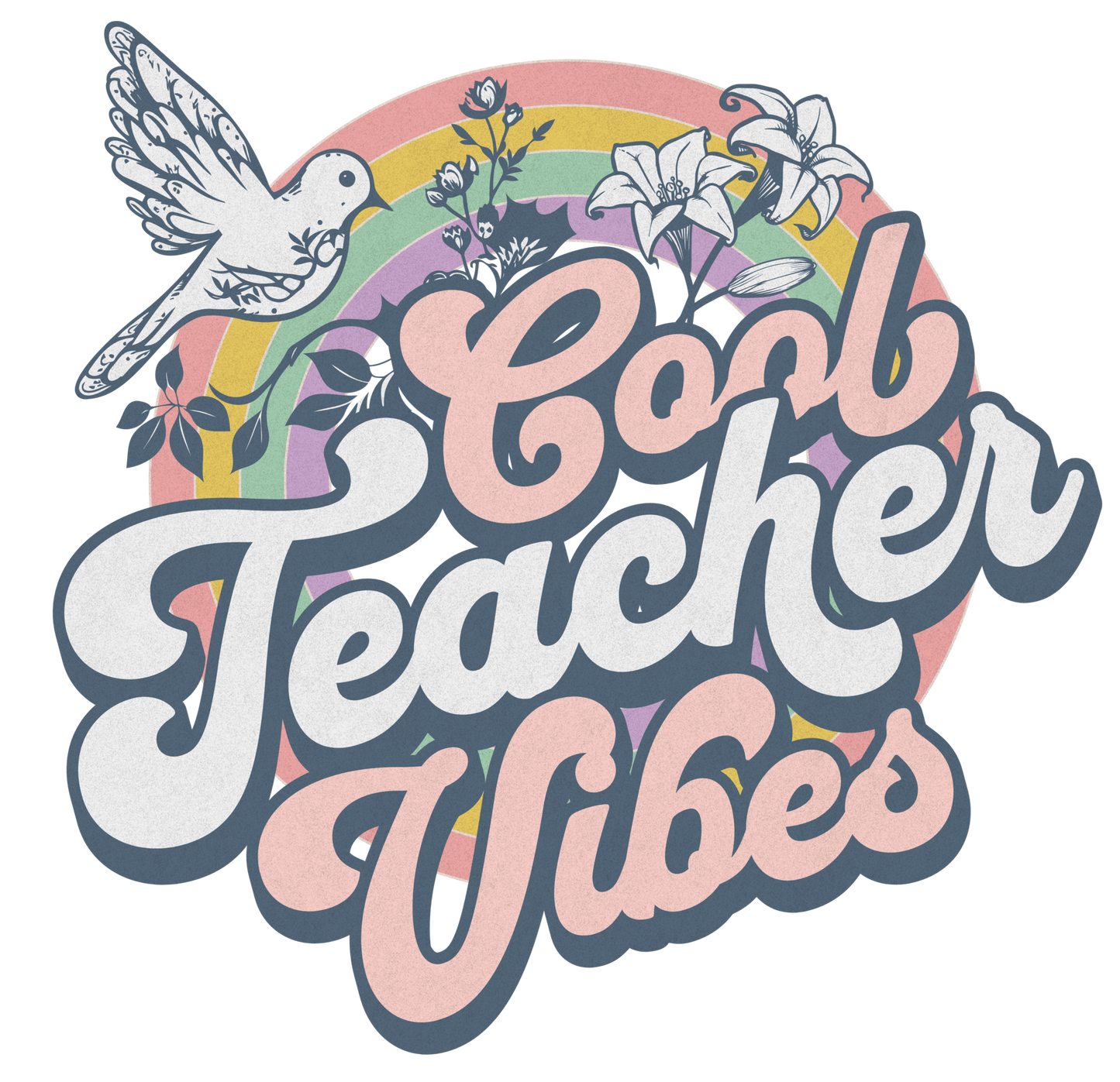 Cool Teacher Oversized T-Shirt