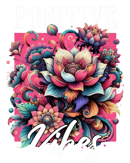 Positive Vibes Crop Tank Top - Women